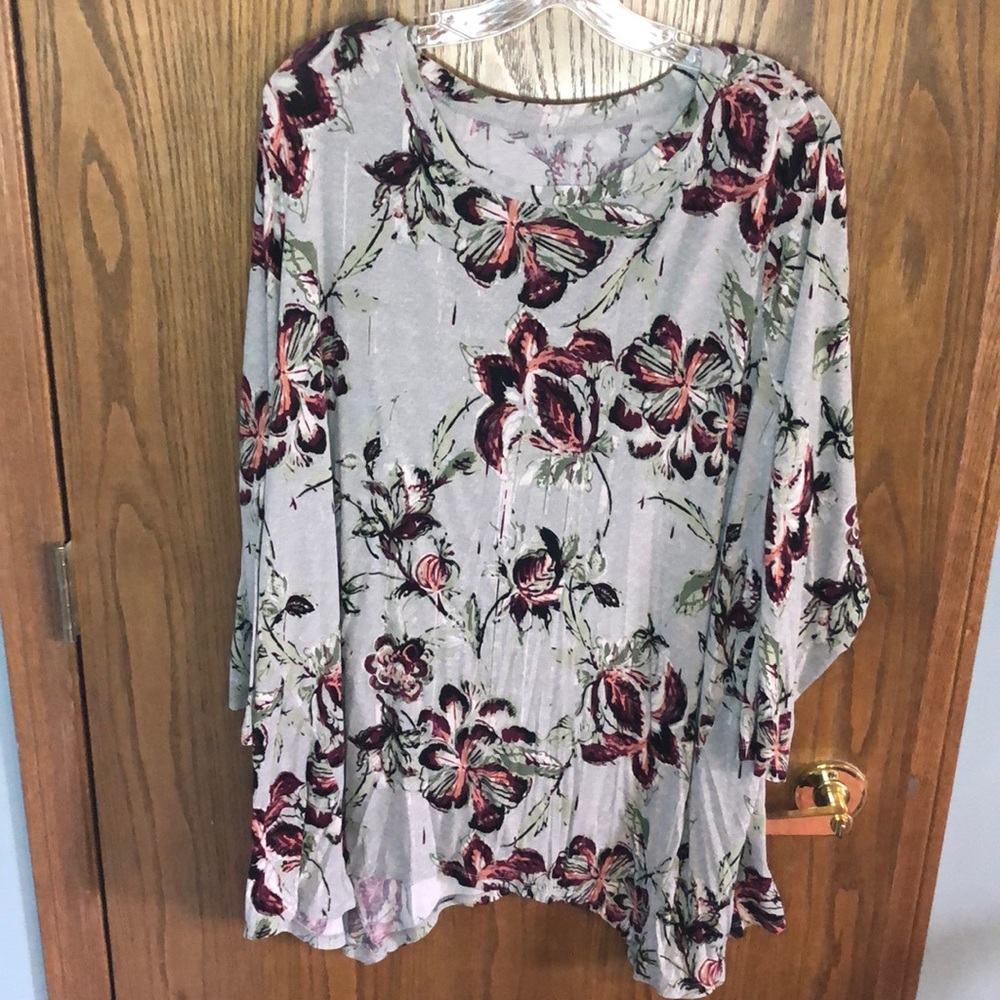 EUC 3X flowy top